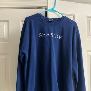 navy seaside sweatshirt